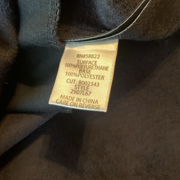 Max Studio Black Leather Dress Nordstrom Size Medium - Picture 4 of 7